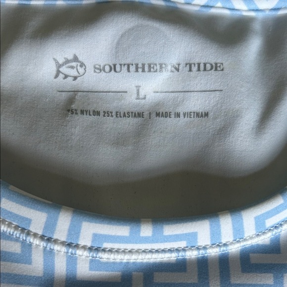 Southern Tide Women's Geometric Print Sleeveless Dress Size L - Picture 5 of 5